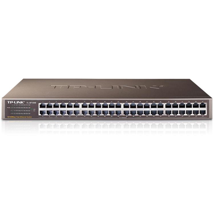 Switch niezarządzalny TP-Link TL-SF1048 48x10/100 rack