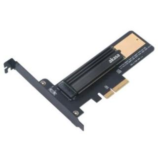 Akasa M.2 X4 PCI-E 3.0 Adapter Card - Czarna PCB