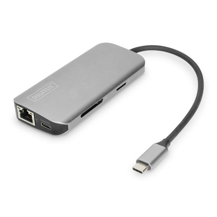 DIGITUS DA-70884 Uniwersalna stacja dokująca USB-C