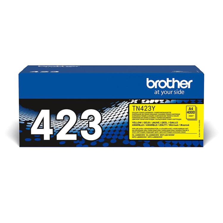 Toner Brother żółty TN423Y TN-423Y, 4000 str.