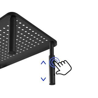 MACLEAN PODSTAWKA POD MONITOR, LAPTOP, DRUKARKĘ, 13-32"...