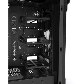 Phanteks EVOLV ATX, Midi Tower, PC, Antracyt, Szary, ATX, EATX, micro ATX, Mini-ITX, Aluminium, Stal, 19.4 cm