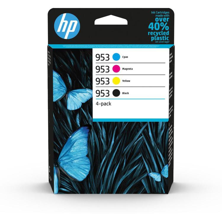 HP 953 CMYK ORIGINAL INK/CARTRIDGE 4-PACK