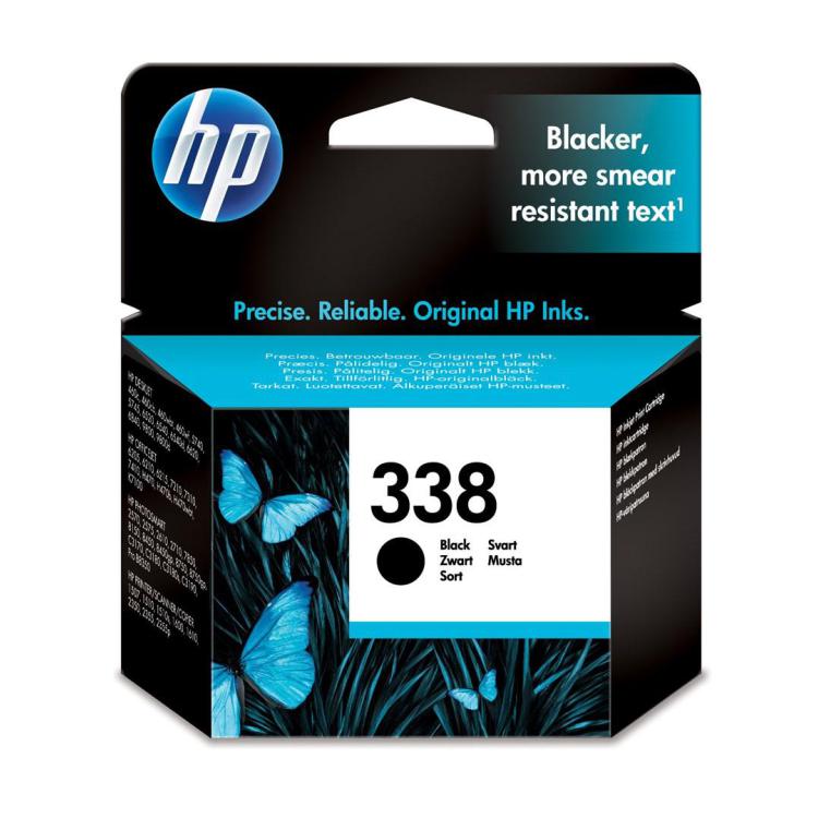 INK CARTRIDGE NO 338 BLACK/DE/FR/NL/BE/UK/SE