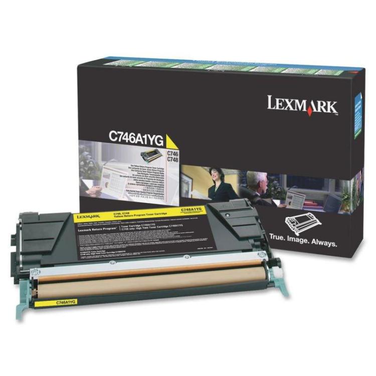 Lexmark Toner C746A1YG Yellow