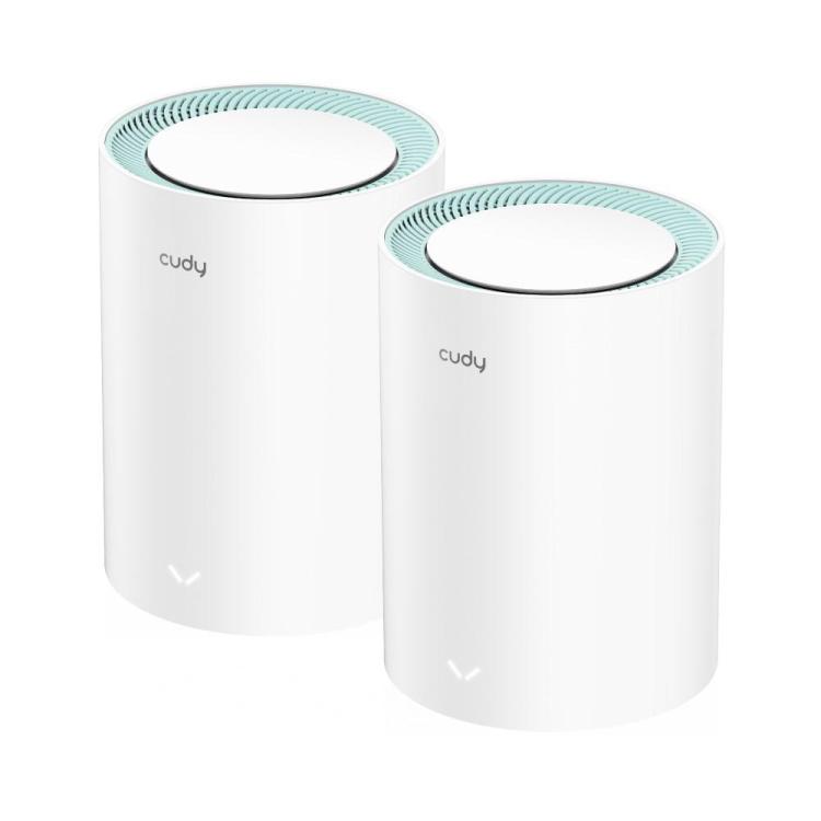 Access Point CUDY M1300(2-Pack) AC1200 Dual Band Wi-Fi 2x Gigabit Mesh