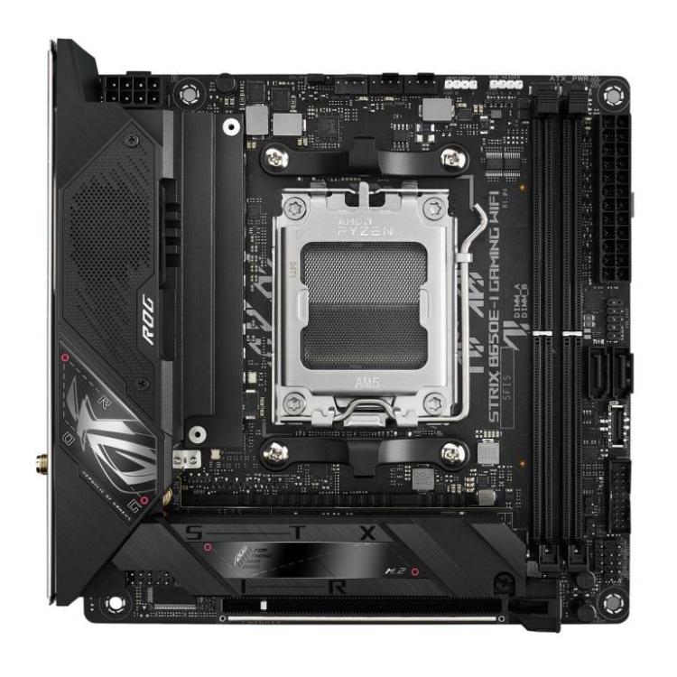 Płyta Asus ROG STRIX B650E-I GAMING WIFI /AMD B650/DDR5/SATA3/M.2/PCIe5.0/WiFi/BT/AM5/mATX