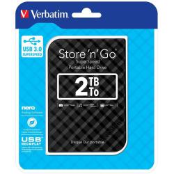 Dysk zewnętrzny Verbatim 2TB Store 'n' Go 2.5" 5400 USB...