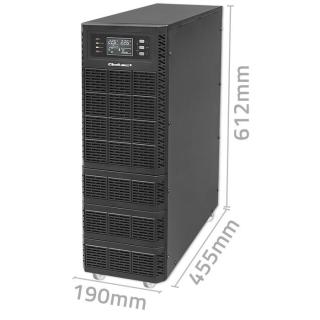 Zasilacz awaryjny UPS 10kVA | 10000W | Power Factor 1.0 | LCD | EPO | USB | On-line