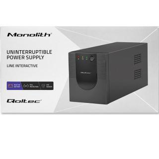 QOLTEC ZASILACZ AWARYJNY UPS LINE INTERACTIVE MONOLITH | 2000VA | 1200W