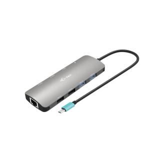 USB-C METAL NANO 2X HDMI/DOCKING STATION + PD 100W