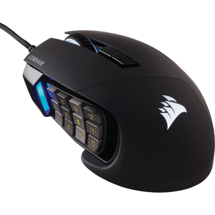 Mysz Corsair SCIMITAR ELITE MOBA/MMO RGB Black