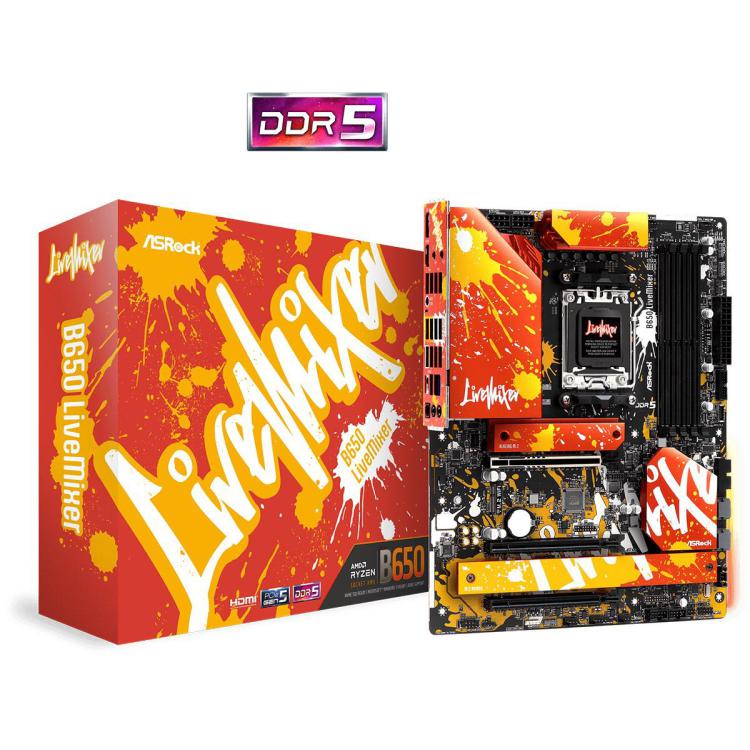 MB ASRock B650 Livemixer sprzedaż detaliczna