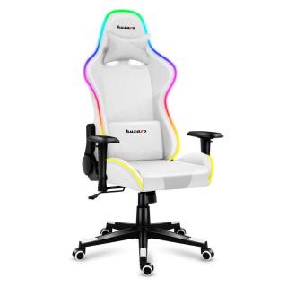 Fotel gamingowy Huzaro Force 6.2 White RGB