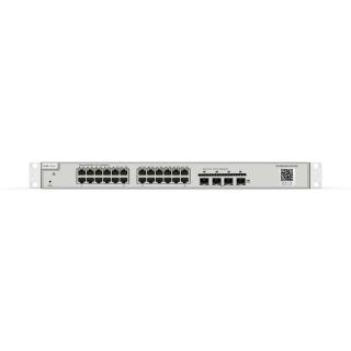 REYEE SWITCH ZARZĄDZALNY 24 PORTY 1GBIT + 4 PORTY UPLINK SFP+ 10GBIT | 24 PORTY POE+ (370W MAX) | L2 | RACK