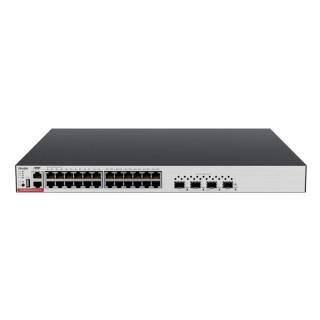 Zarządzalny Switch Ruijie | L3 | 24 porty 1Gbit + 4 porty SFP+ 10Gbit | 24 porty PoE+ (740W max) | 2 sloty na zasilacze (brak w