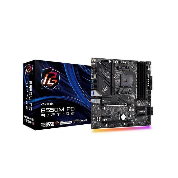 B550M PG RIPTIDE M-ATX AM4 4/DDR4