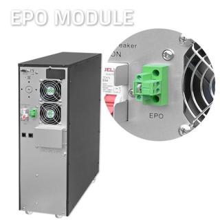 QOLTEC ZASILACZ AWARYJNY UPS 10KVA | 10000W | POWER FACTOR 1.0 | LCD | EPO | USB | ON-LINE