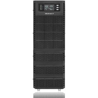 QOLTEC ZASILACZ AWARYJNY UPS 10KVA | 10000W | POWER FACTOR 1.0 | LCD | EPO | USB | ON-LINE