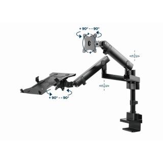 DISPLAY ACC MOUNTING ARM/NB TRAY MA-DA3-02 GEMBIRD