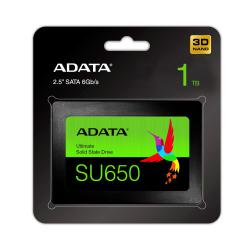 Dysk SSD ADATA Ultimate SU650 1TB 2,5" SATA3 (520/450 MB/s) 7mm, 3D NAND