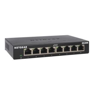 8-PORT GB ETHERNET UNMGD SWITCH/.