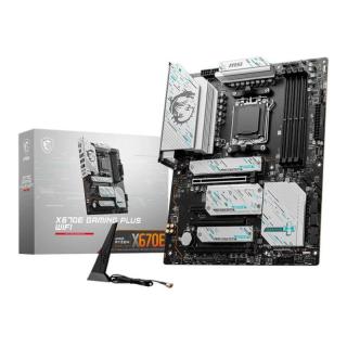 Płyta MSI X670E GAMING PLUS WIFI /AMD X670/DDR5/SATA3/M.2/USB3.2/WiFi/BT/PCIe5.0/AM5/ATX