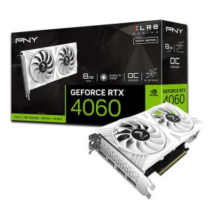 Karta graf. PNY GEF. RTX 4060 8GB XLR8 G. WHITE E.