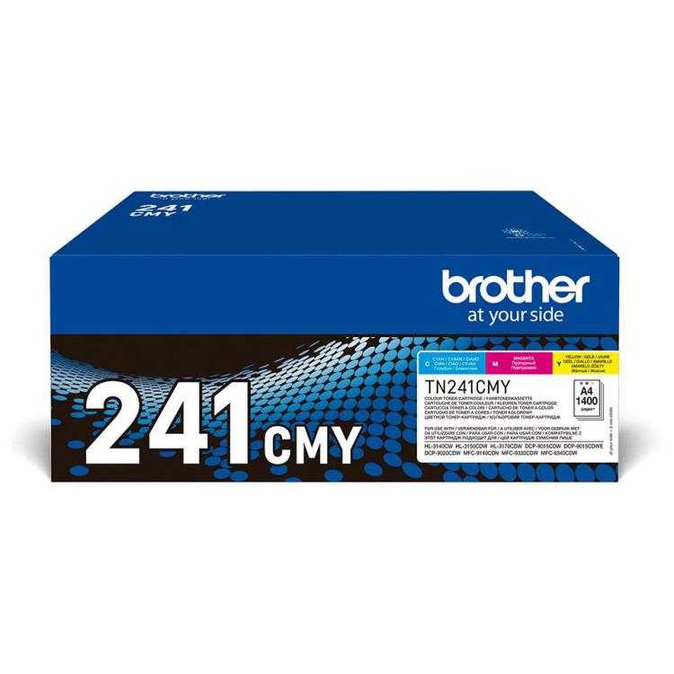 Brother TN-241CMY Kaseta Z Tonerem 3 Szt.