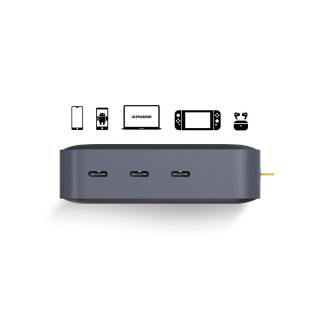 XTORM POWERBANK DO LAPTOPA / TABLETU / SMARTFONA TITAN USB-C 60W 24.000 MAH, 1X USB-C PD 60W, 2X USB-C PD 30W