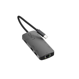 LINQ HUB USB-C 8IN1 8K PRO MULTIPORT (HDMI,USB-C 3.2, 2X...