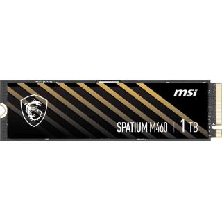 Dysk SSD MSI SPATIUM M460 1TB PCIe Gen4x4 NVMe M.2 2280 (5000/4500 MB/s) 3D NAND