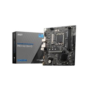 Płyta MSI PRO H610M-G /H610/DDR5/SATA3/M.2/USB3.0/PCIe4.0/s.1700/mATX