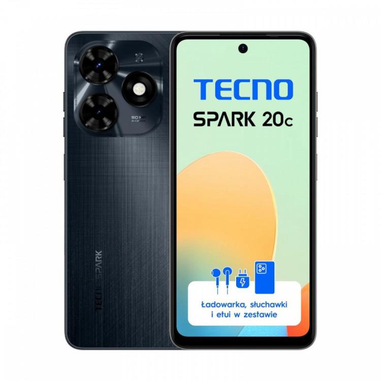 Smartfon Spark 20C BG7n 128+4 Czarny