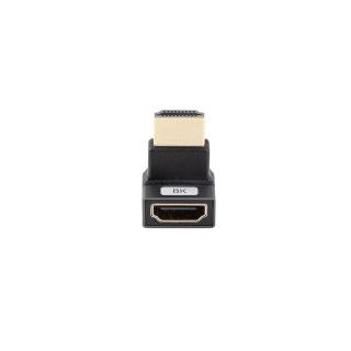 Adapter Lanberg HDMI(F)- HDMI(F) 8K kątowy góra...