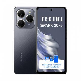 Smartfon SPARK 20 PRO KJ6 256+12 Moonlit Black