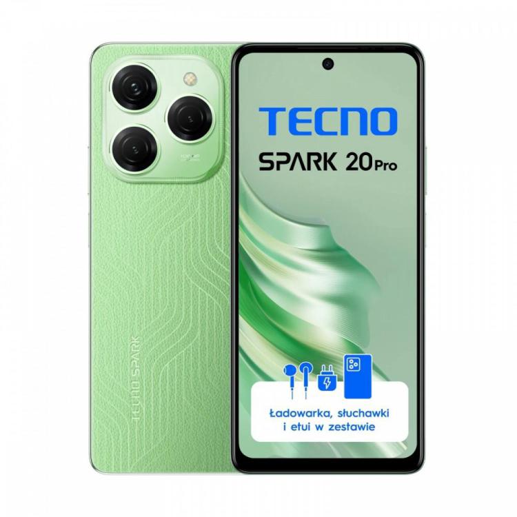 Smartfon Spark 20 PRO KJ6 256+12 Zielony