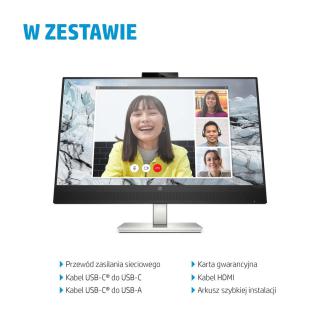 HP E-Series E27m G4 68,6 cm (27") 2560 x 1440 px monitor Quad HD Czarny