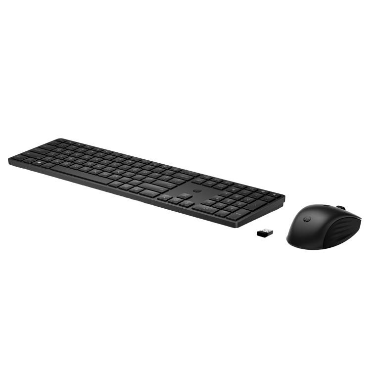 Zestaw klawiatura + mysz HP 650 Wireless Keyboard and Mouse Combo bezprzewodowe czarne 4R013AA