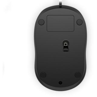 Mysz HP 1000 Wired Optical Mouse with 3 Buttons and 1000 DPI przewodowa czarna 4QM14AA