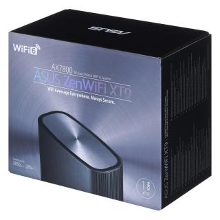 ZenWiFi XT9 - AX7800 Whole-Home Tri-band Mesh WiFi 6 System (Black - 1 Pack)