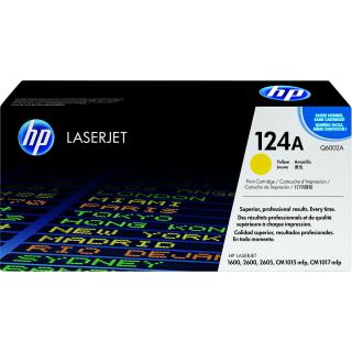 Toner HP żółty HP 124A, HP124A Q6002A, 2000 str.