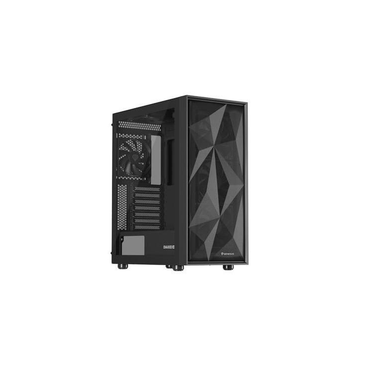 Obudowa Genesis Diaxid 605F MIDI TOWER USB-C Czarna