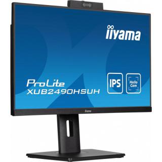 Monitor 24 cale XUB2490HSUH-B1 IPS,FHD,CAM,MIC,HDMI,DP,3xUSB(3.2), 100Hz,250cd,4ms,ADAPTIVE SYNC,FlickerFree,2x2W,WINDOWS HELLO