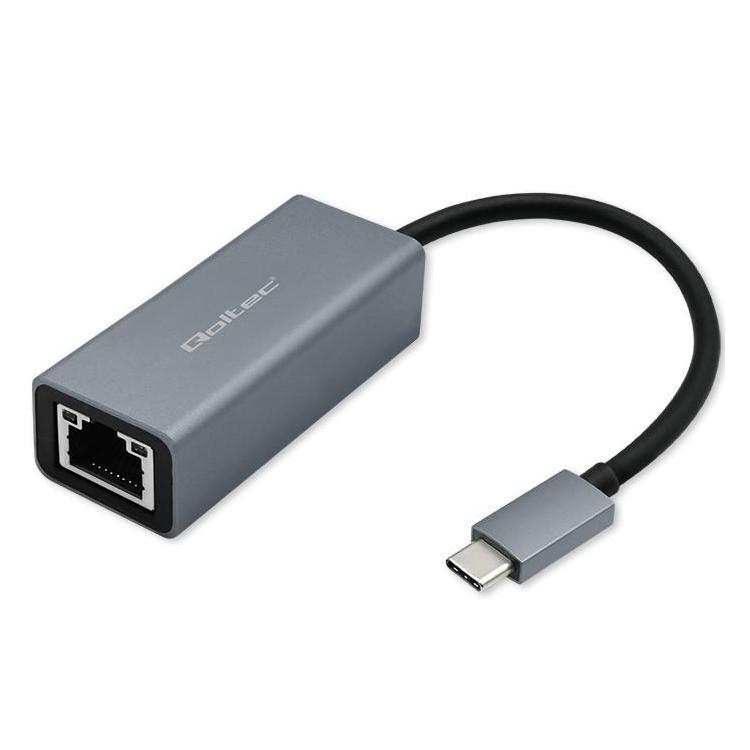 Adapter USB-C na RJ45 Ethernet | 1000Mbps | Aluminiowa obudowa