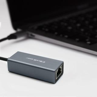 Adapter USB-C na RJ45 Ethernet | 1000Mbps | Aluminiowa...