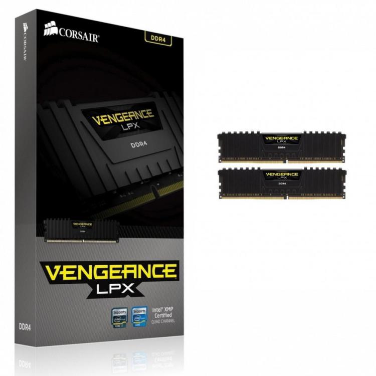 DDR4 Vengeance LPX 32GB/2400(216GB) CL14-16-16-31 BLACK 1,20V XMP 2.0