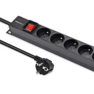 Listwa zasilająca PDU do RACK | 16A | 16xFRENCH | Pionowa...