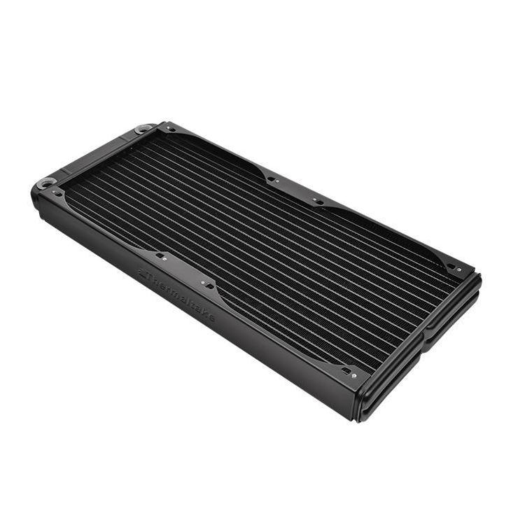 Chłodzenie wodne - Pacific R360S slim radiator (360mm, 4x G 1/4") - Black