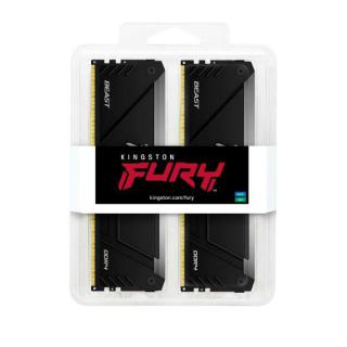 Pamięć DDR4 Fury Beast RGB 16GB(2 8GB)/3733 CL19